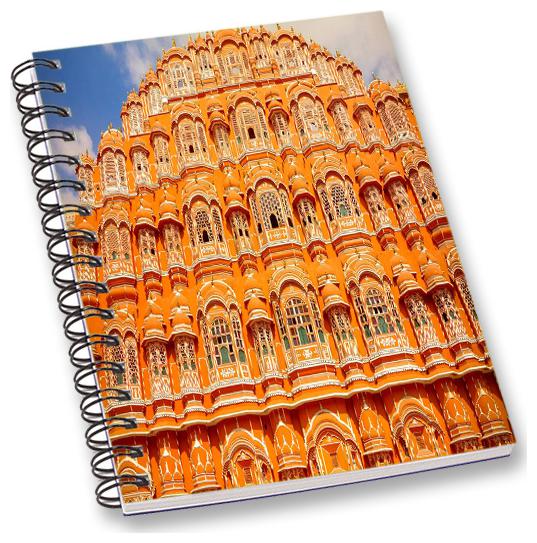 

RADANYA Palace of Winds A5 Notebook Wirebound Ruled Paper Diary