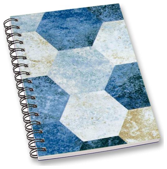 

RADANYA Pantagone A5 Notebook Wirebound Ruled Paper Diary