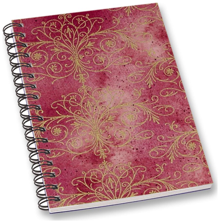 

RADANYA Scroll A5 Notebook Wirebound Ruled Paper Diary