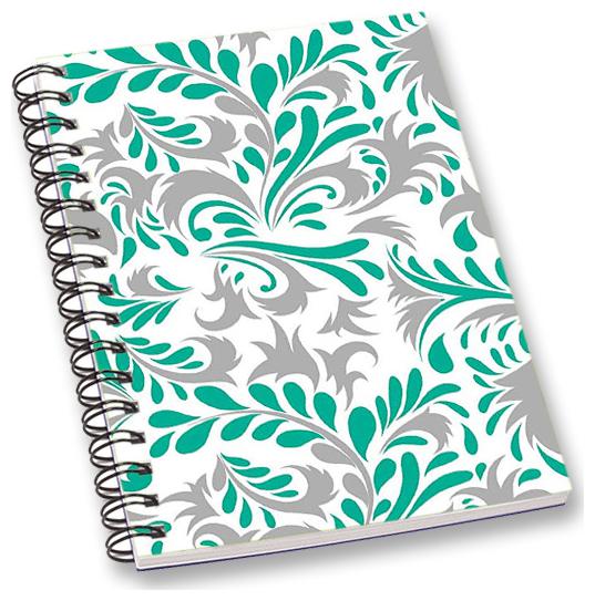 

RADANYA Scroll A5 Notebook Wirebound Ruled Paper Diary