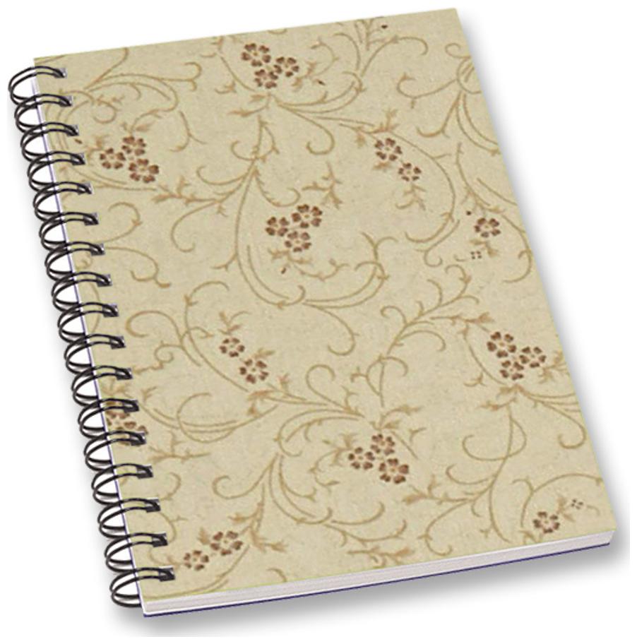

RADANYA Scroll A5 Notebook Wirebound Ruled Paper Diary