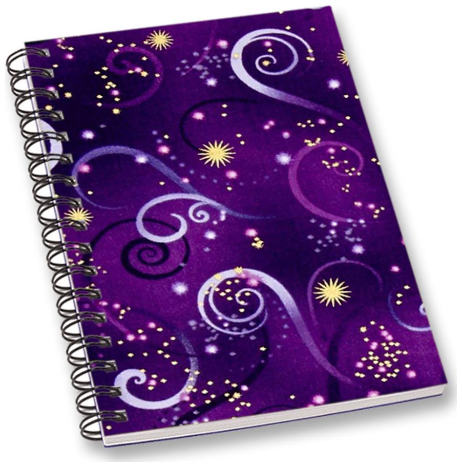 

RADANYA Scroll A5 Notebook Wirebound Ruled Paper Diary