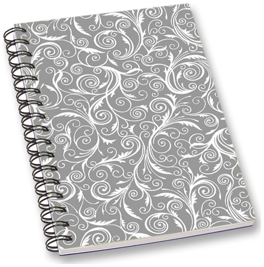

RADANYA Scroll A5 Notebook Wirebound Ruled Paper Diary