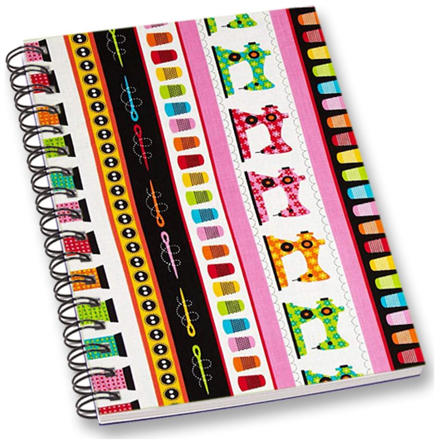 

RADANYA Sewing Machine A5 Notebook Wirebound Ruled Paper Diary