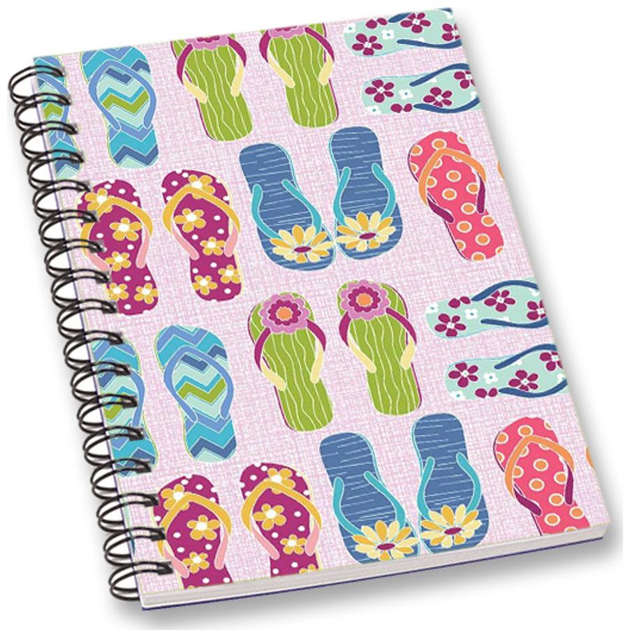 

RADANYA Slippers A5 Notebook Wirebound Ruled Paper Diary