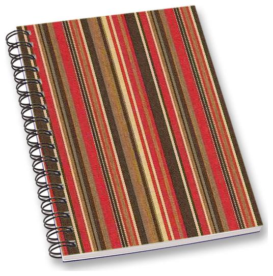 

RADANYA Stripe A5 Notebook Wirebound Ruled Paper Diary