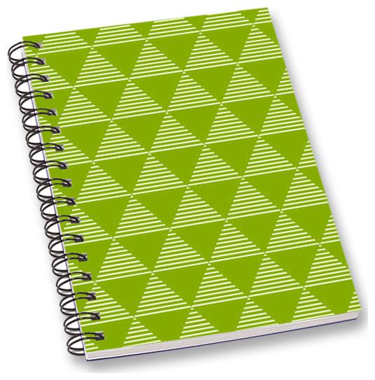 

RADANYA Striped A5 Notebook Wirebound Ruled Paper Diary