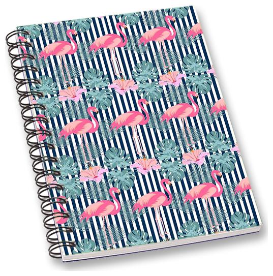 

RADANYA Swan A5 Notebook Wirebound Ruled Paper Diary