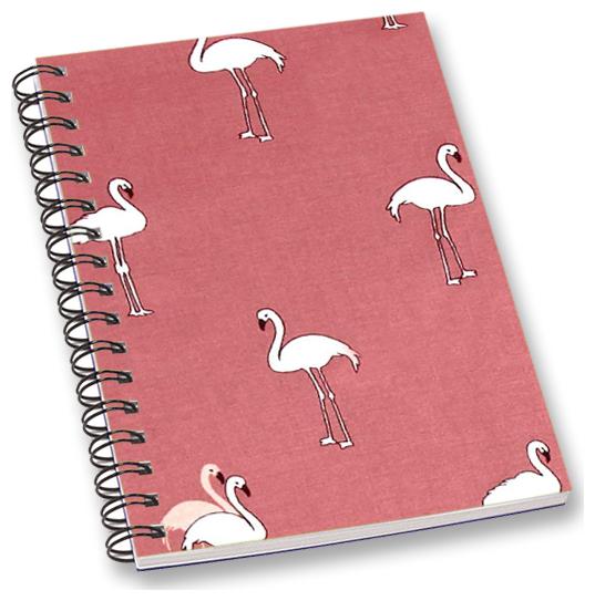 

RADANYA Swan Pair A5 Notebook Wirebound Ruled Paper Diary