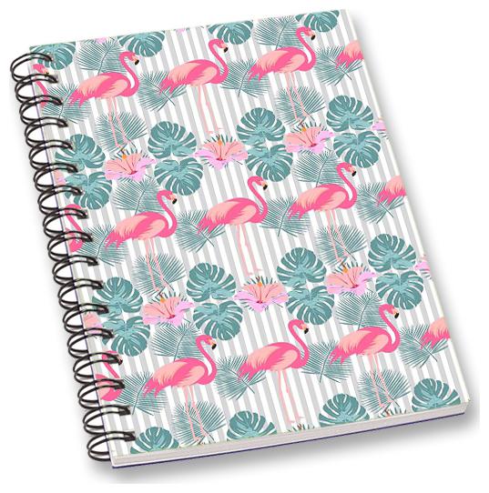 

RADANYA Swan A5 Notebook Wirebound Ruled Paper Diary