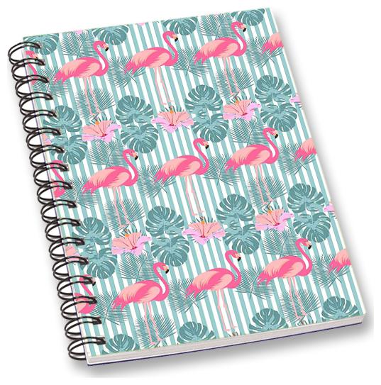 

RADANYA Swan A5 Notebook Wirebound Ruled Paper Diary