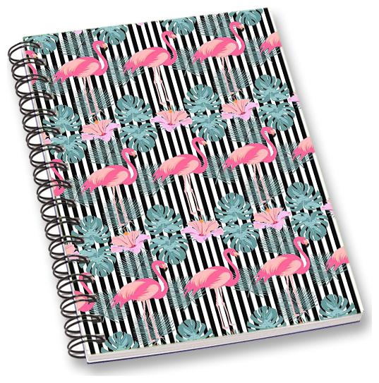 

RADANYA Swan A5 Notebook Wirebound Ruled Paper Diary