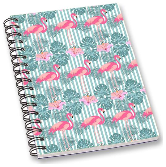 

RADANYA Swan A5 Notebook Wirebound Ruled Paper Diary
