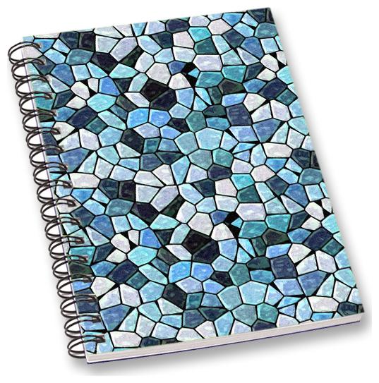 

RADANYA Texture A5 Notebook Wirebound Ruled Paper Diary