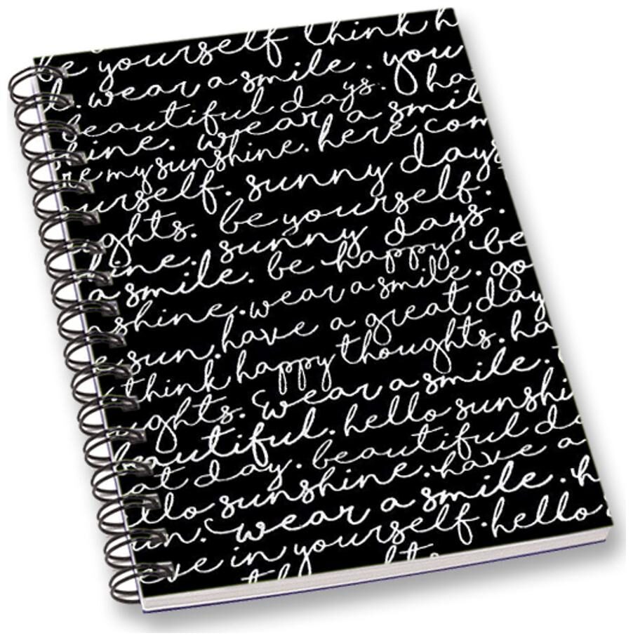 

RADANYA Text A5 Notebook Wirebound Ruled Paper Diary