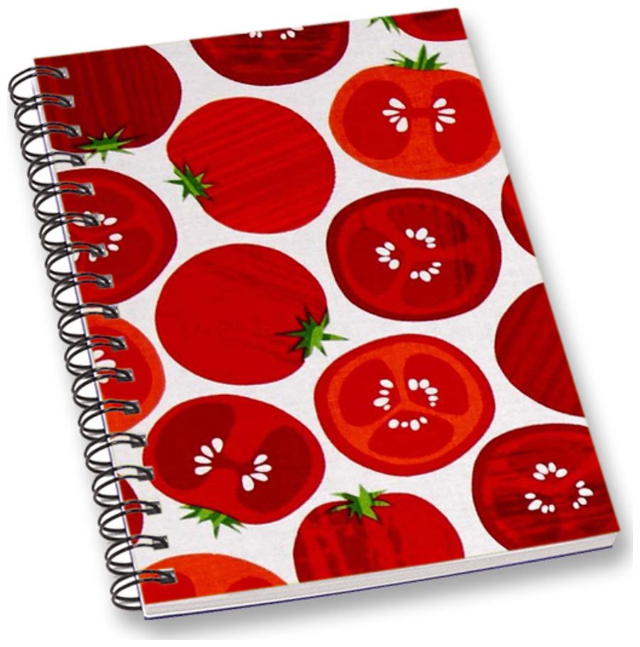 

RADANYA Tomato A5 Notebook Wirebound Ruled Paper Diary