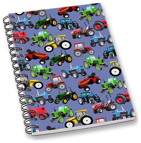 

RADANYA Tractor A5 Notebook Wirebound Ruled Paper Diary