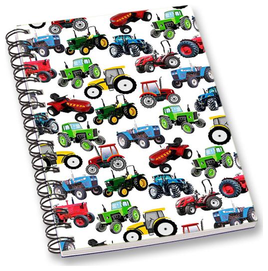 

RADANYA Tractor A5 Notebook Wirebound Ruled Paper Diary
