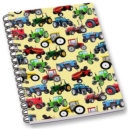 

RADANYA Tractor A5 Notebook Wirebound Ruled Paper Diary