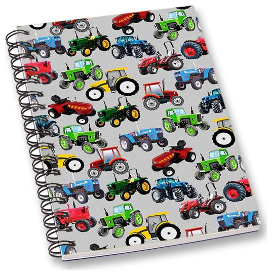 

RADANYA Tractor A5 Notebook Wirebound Ruled Paper Diary
