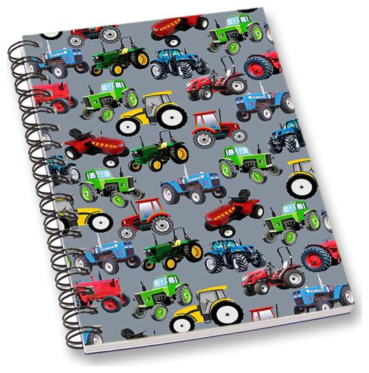 

RADANYA Tractor A5 Notebook Wirebound Ruled Paper Diary