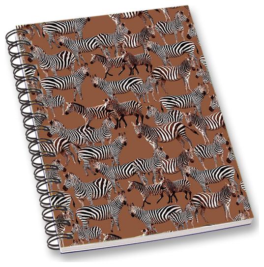 

RADANYA Zebra A5 Notebook Wirebound Ruled Paper Diary