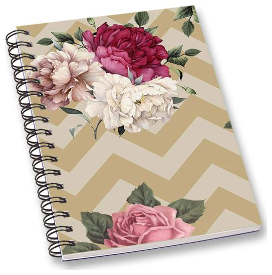 

RADANYA Zig A5 Notebook Wirebound Ruled Paper Diary