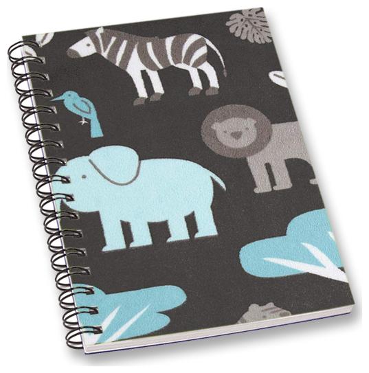 

RADANYA Zoo A5 Notebook Wirebound Ruled Paper Diary
