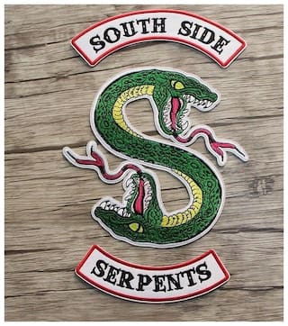 Buy Riverdale South Side Serpents 14 Embroidered 3 Piece Iron On Jacket Patch Set Online At Low Prices In India Paytmmall Com