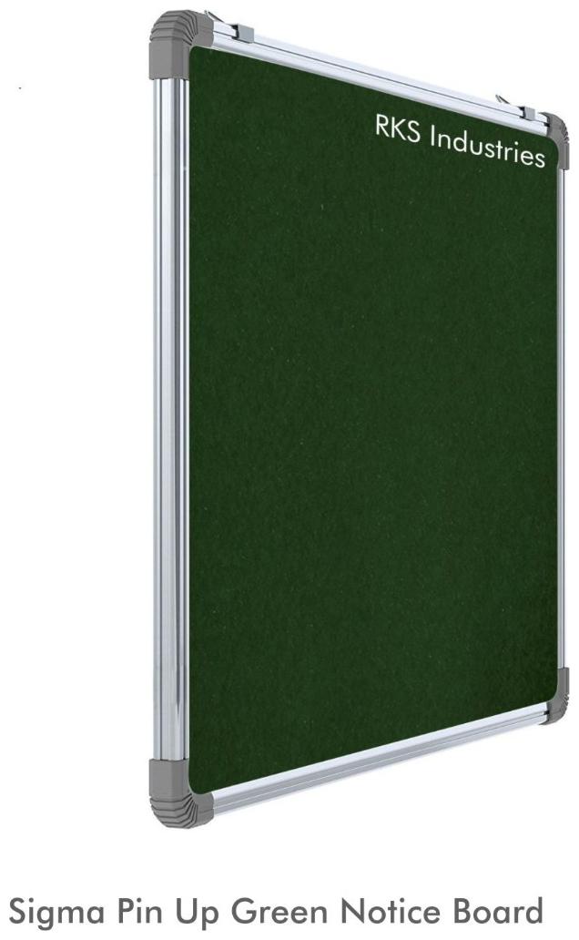 

RKS Industries Green Lightweight Aluminium Frame Pin-up Board 2 x 3 ft