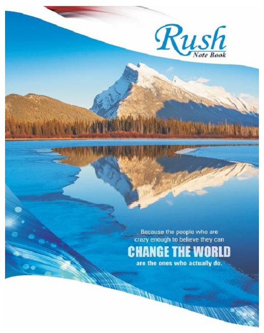 

Rush Products 120 Pages School Notebook (Pack Of 18)