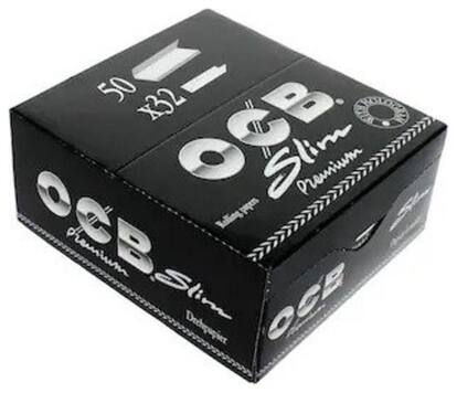 SCORIA Premium quality slim Paper pack of 50