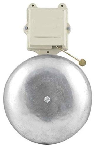 

Security store 9 inch gong bell for school colleges factories institutes etc