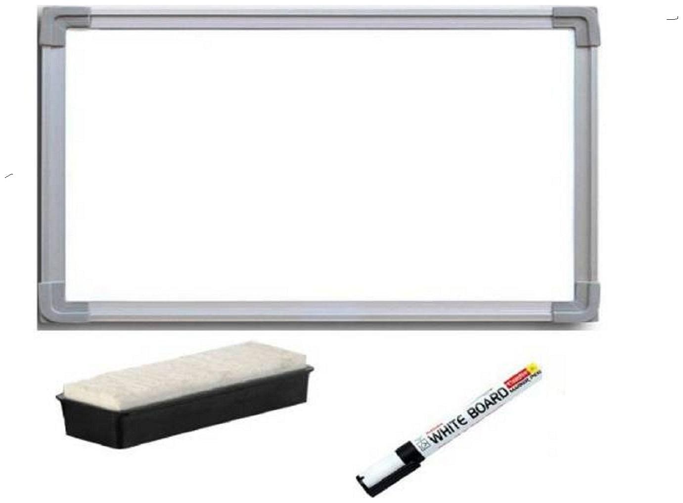 

SHARRY DESIGNS Notice or Bulletin Board or Soft or Pin-up board White Classic 2 foot x 1 5 foot (10 board Pins)
