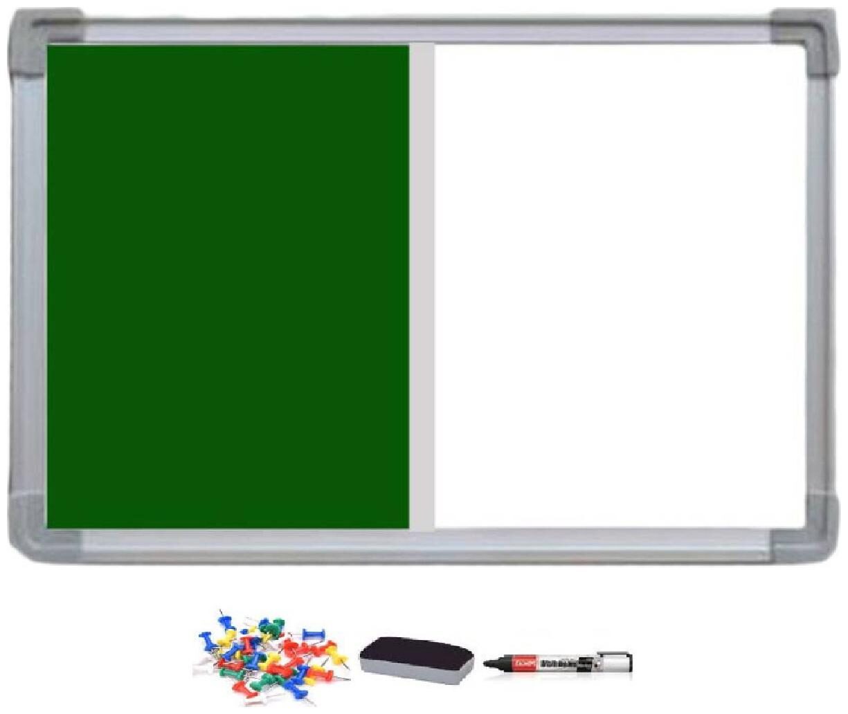 

SHARRY DESIGNS Notice board Whiteboard Green Classic 1 5 foot x 2 feet Combo