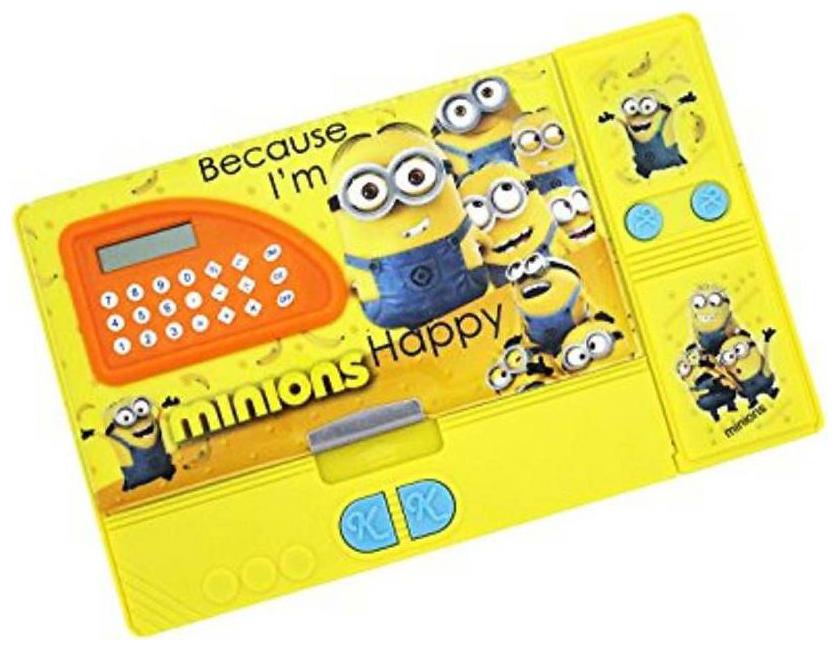 

Shree Krishna Handicrafts And Gallery Cartoon character (Set of 1 Yellow) Art Plastic Pencil Box