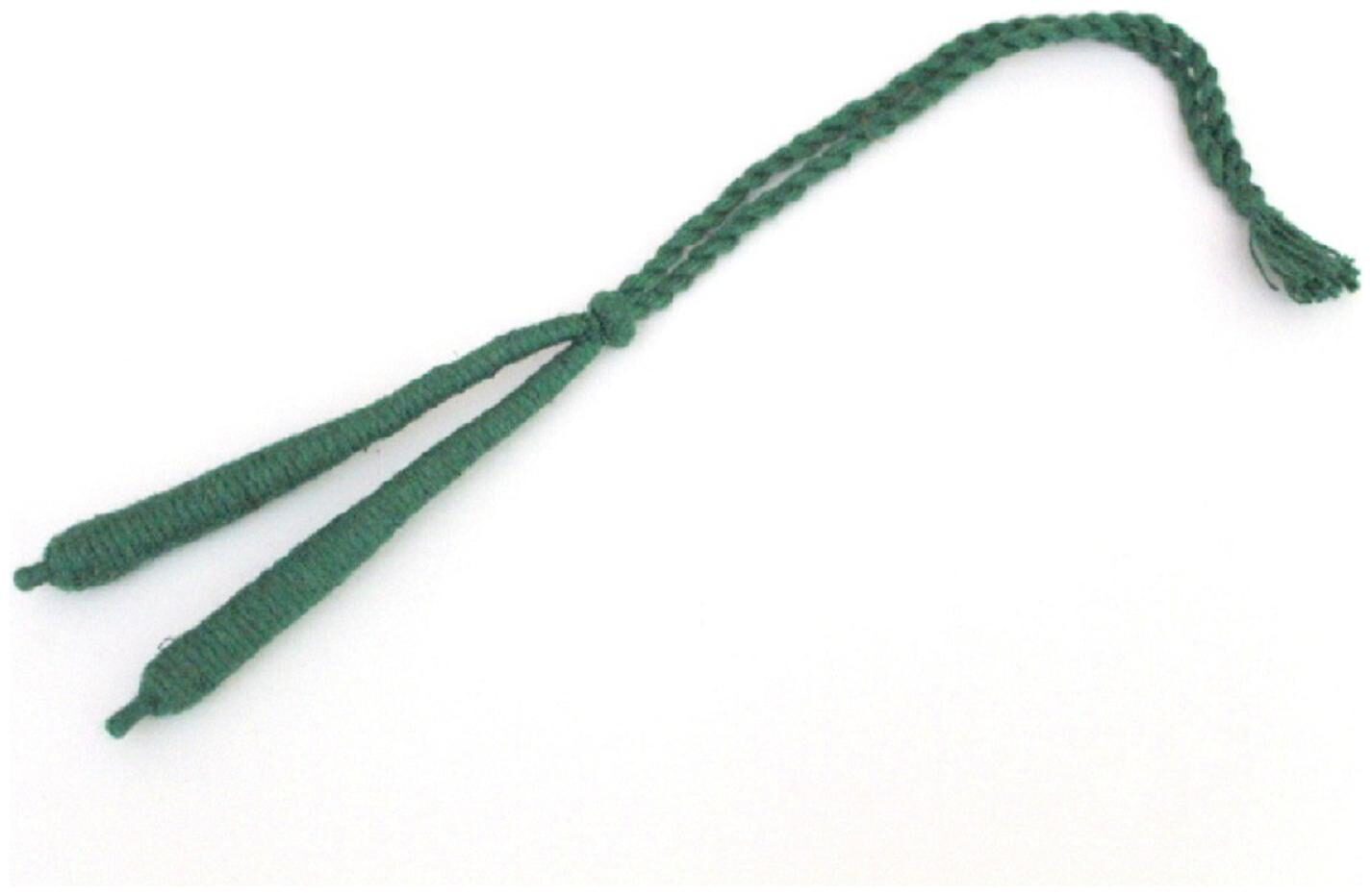 

SIJCM Sparkle Necklace Back Adjustable Cotton Dark Green DORI-15Inch-001