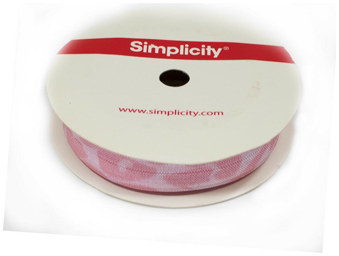 

Simplicity Stretch Ribbon Pink Leopard 5 8 X 2 Yards For Craft Use