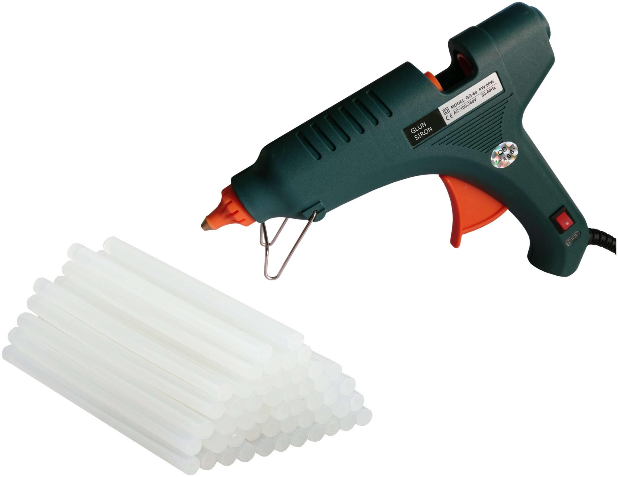 

siron 80 watt hot glue gun with 20 glue sticks
