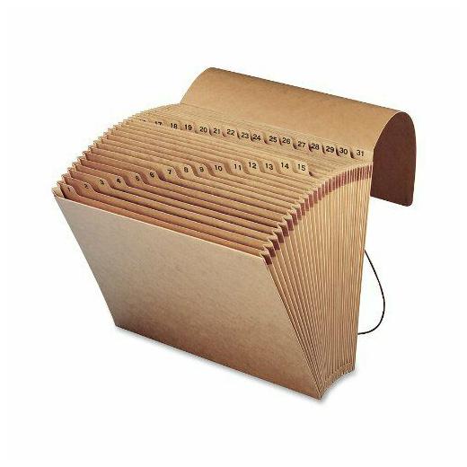 

Smead 70168 Kraft Expanding Files With Flap And Elastic Cord - 12 X 10 - 0 88