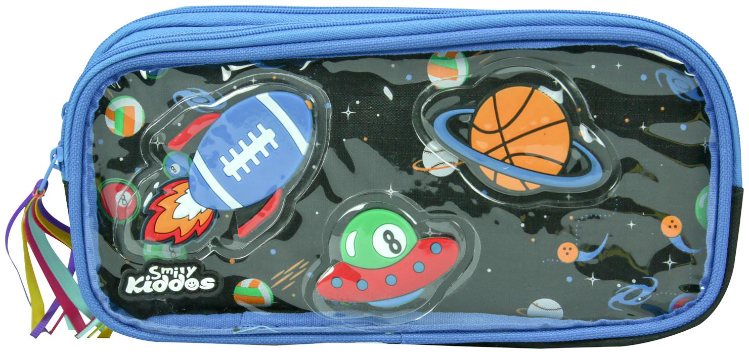 

Smily Kiddos Fancy Transparent Pencil Case ( Black )