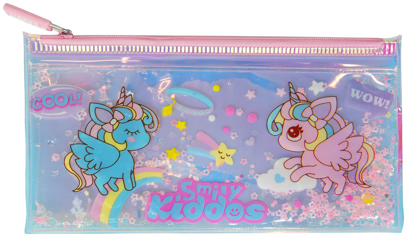 

Smily Kiddos Unicorn Pencil Pouch with drift glitter