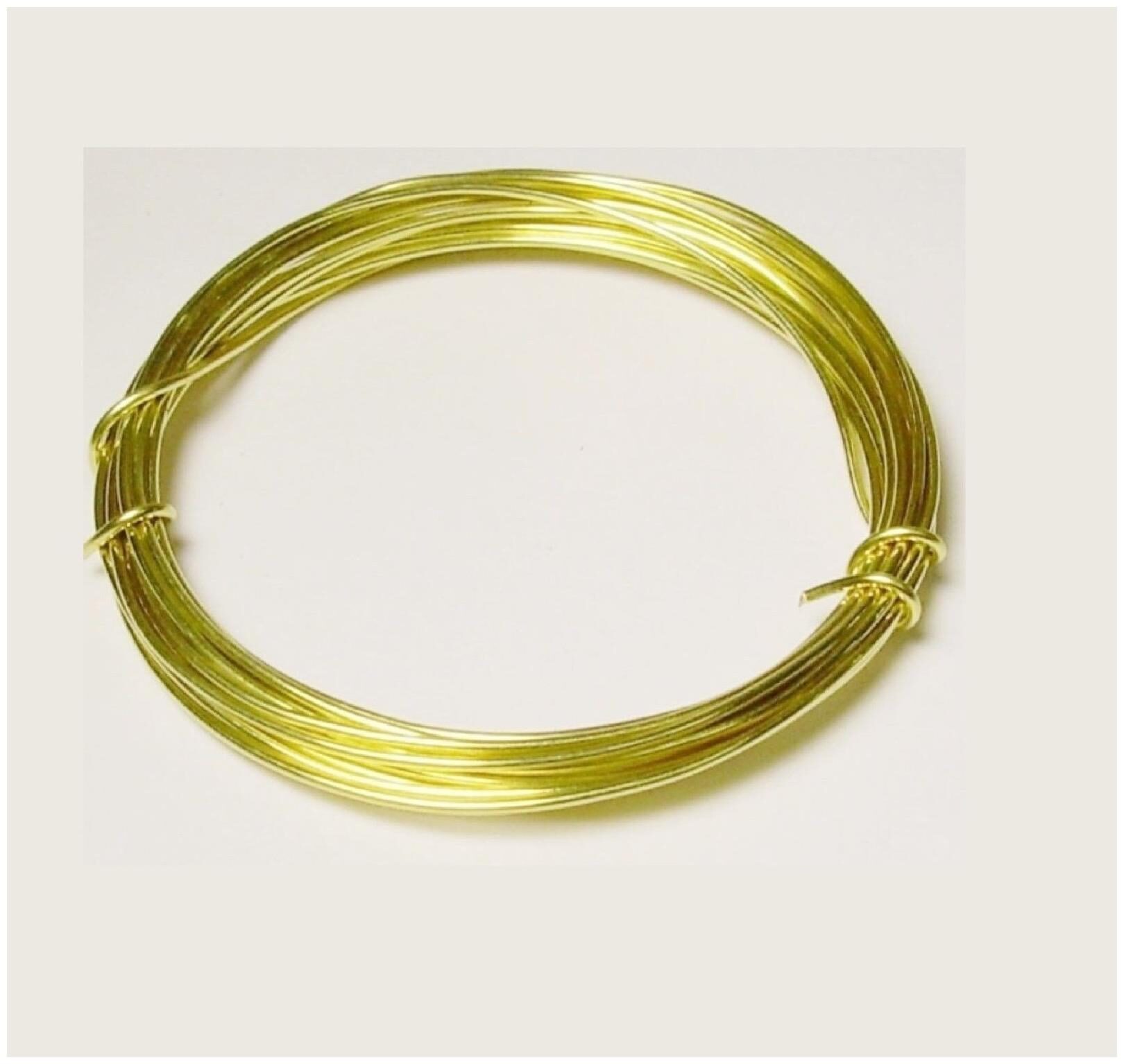 

Sparkle Jewellery Making BRASS WIRE 18GUAGE1 02MM250-001