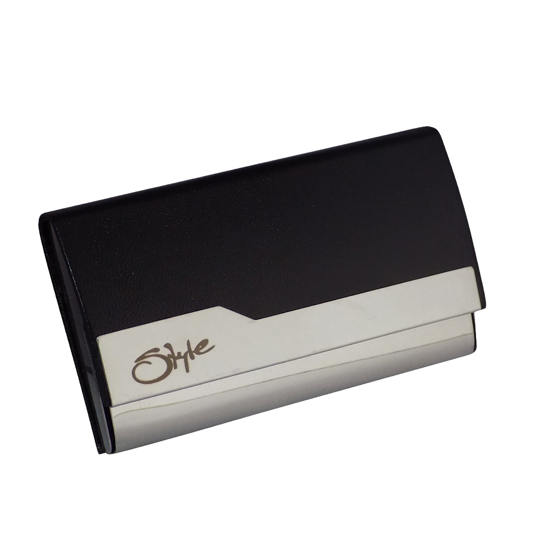 

STYLE SHOES Leather Black Grey Atm Visiting Credit Card Holder Pan Card ID Card Holder Pocket wallet Genuine Accessory for Men and Women