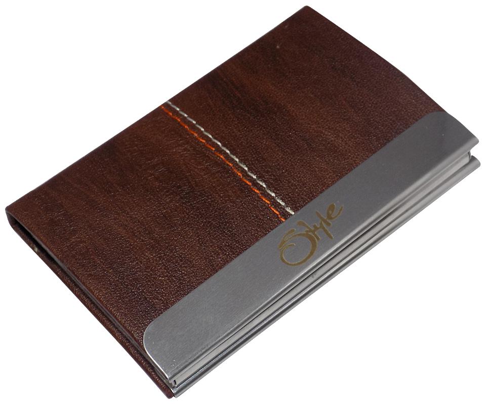 

Style Shoes Unisex Steel Atm Visiting Credit Card Holder 6 Card Holder