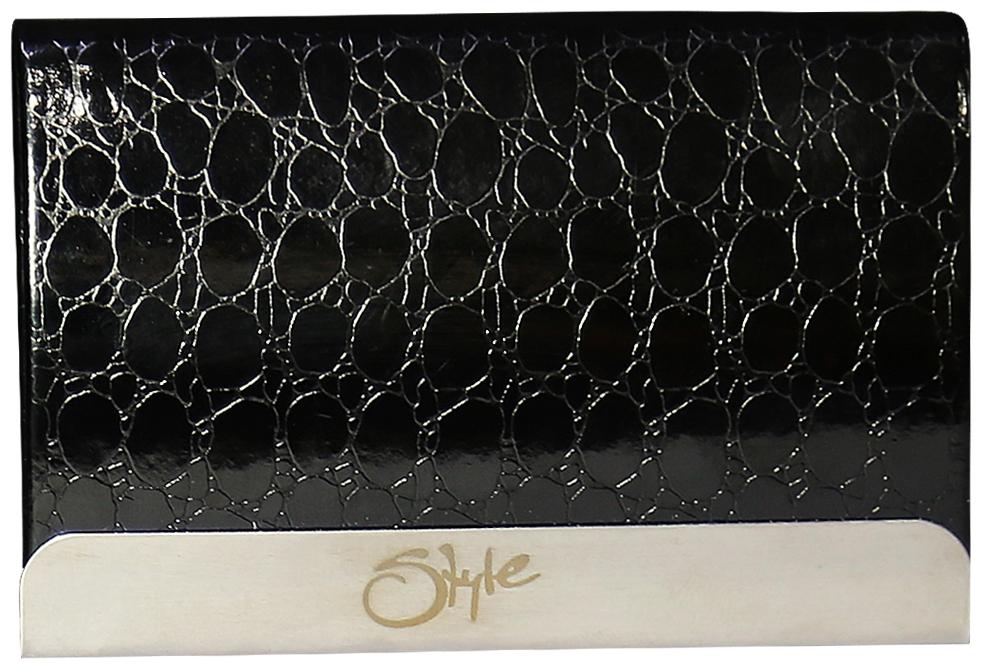 

STYLE SHOES Stainless Steel Red Metal Debit Credit Business Atm 6 Card Holder