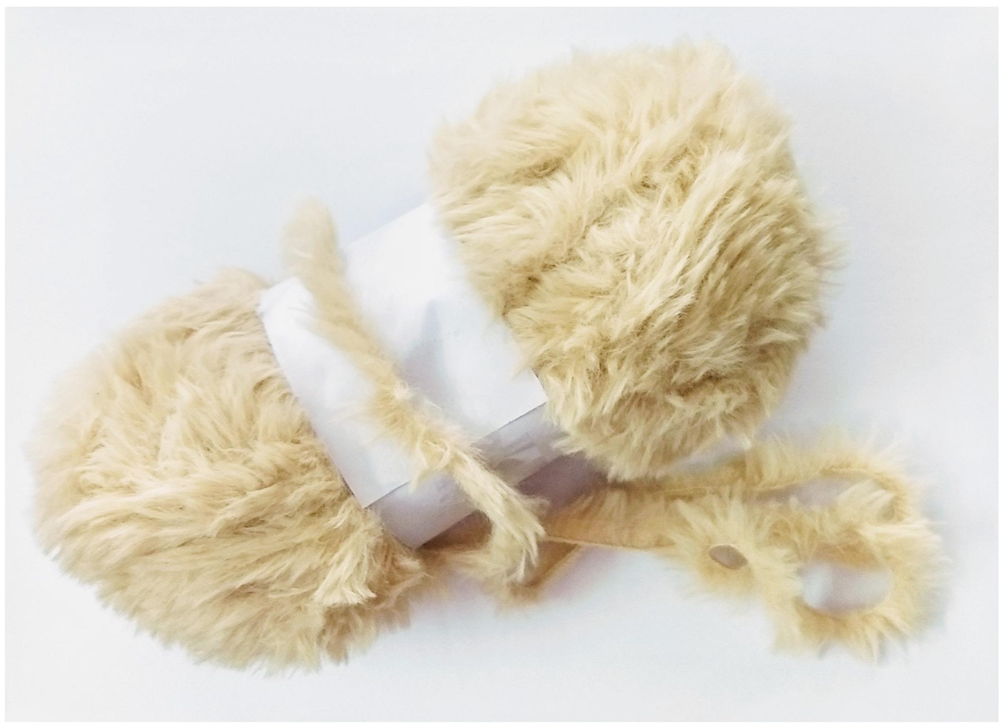 

Super Soft Faux Fur Chunky Wool Yarn for Knitting and Crochet Project 100 gm - Biscuti