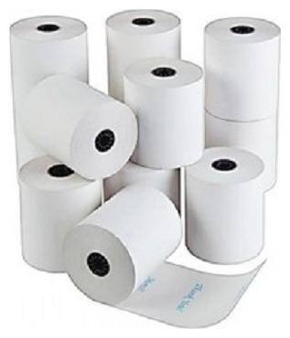 Swaggers 3 inch swipe machines thermal rolls (set of 10 rolls)