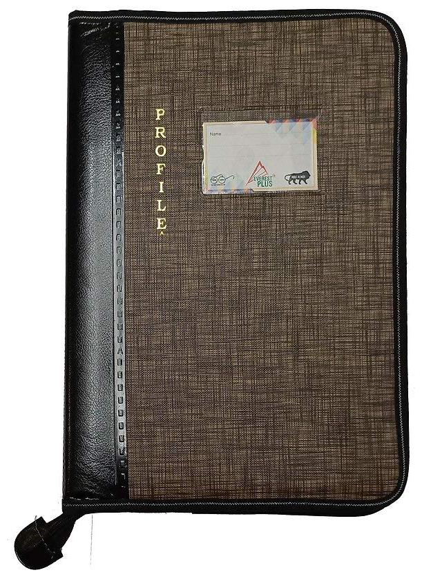 

Swizz Fashion Faux Leather A4 File Folder Bag for Document Certificate