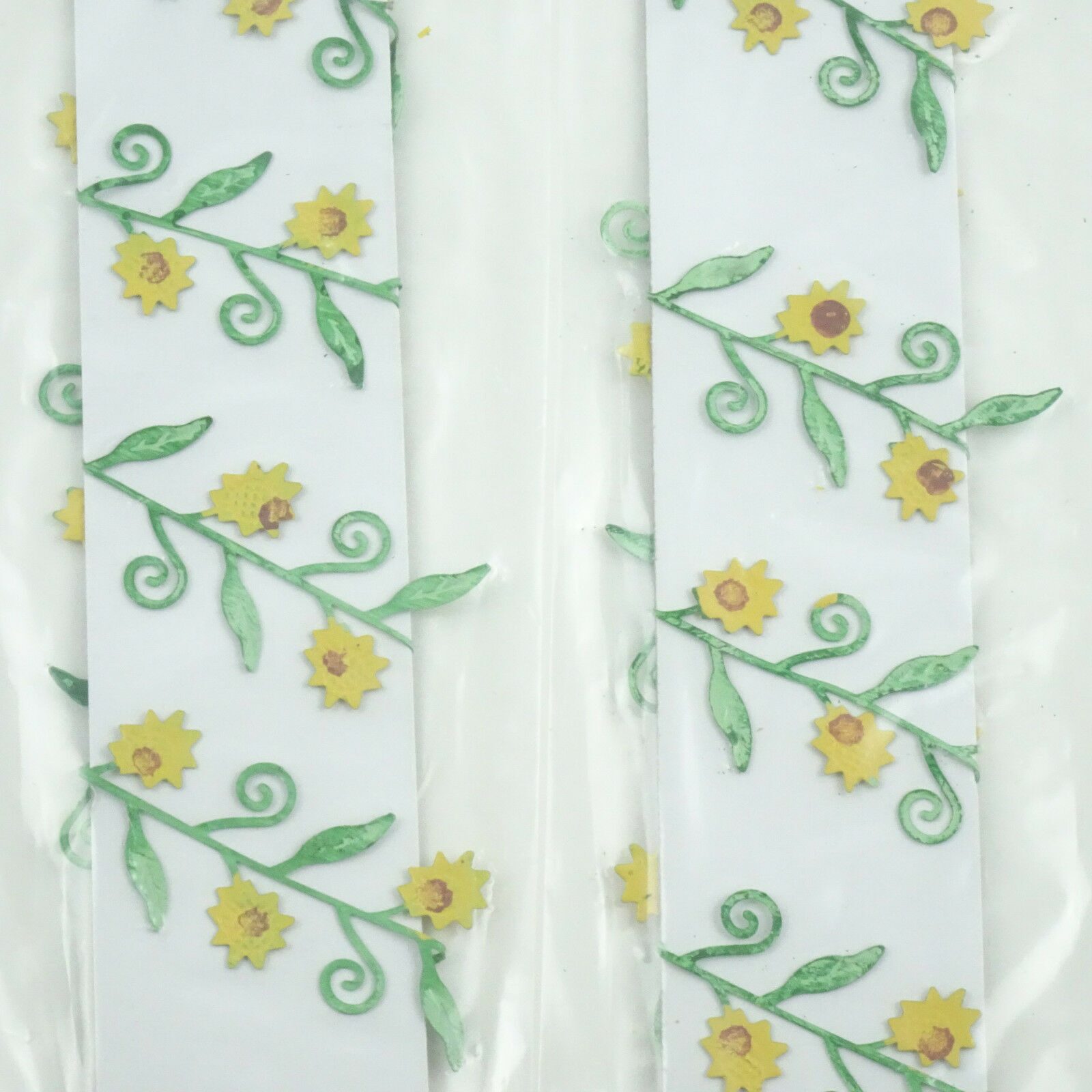 

Tin Sunflower Garland Scrapbooking Embellishment Multi-Purpose Darice X2 12 pc
